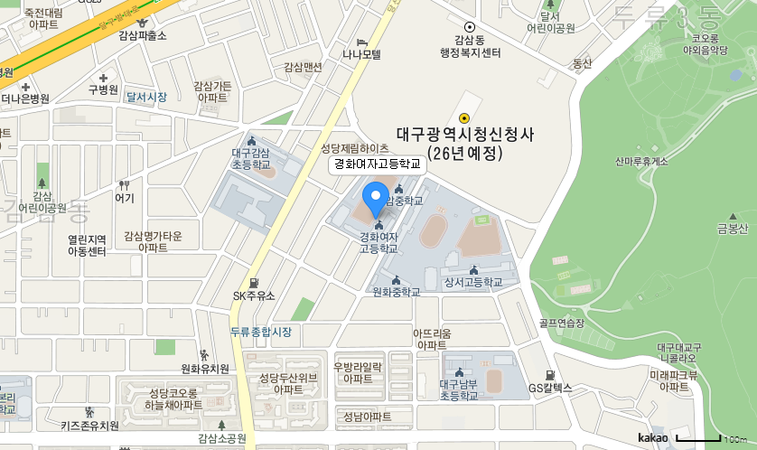 학교 찾아오시는 길 지도